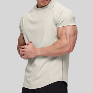T-shirt de sport pour homme, performance, séchage rapide, extensible, respirant, entraînement, vêtements de sport, logo personnalisé, fabricant sur mesure - Product Image 4