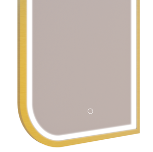 Miroir de salle de bain moderne à LED rétroéclairé Daystar Trade avec capteur tactile, miroir décoratif mural - Product Image 3