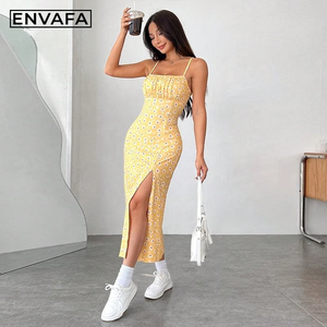 Robe d'été pour femmes, robes florales, robes élégantes pour femmes, robe de cocktail, vêtements pour femmes, robe personnalisée - Product Image 4