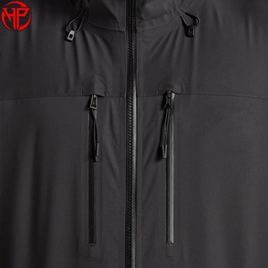 Chaqueta Softshell Impermeable, Transpirable y Cortavientos con Capucha y Logotipo Frontal, Diseño de Moda Formal de Invierno Unisex, en Oferta - Product Image 5