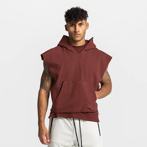 Full Sublimation Beach High Quality Custom Logo Design <b>Men</b> Gym <b>Stringer</b> Tank Top Fitness Clothing Cotton Sleeveless <b>Vests</b> - Product Image 6