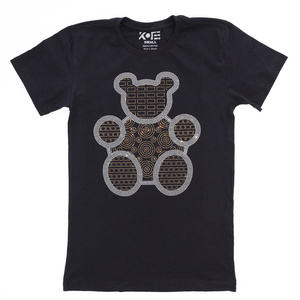 Camisetas Personalizadas de Estilo Hip Hop para Hombre 2024, de Secado Rápido, Corte Regular, Tejido de Punto de Poliéster y Algodón de Alta Calidad con Pedrería - Product Image 1