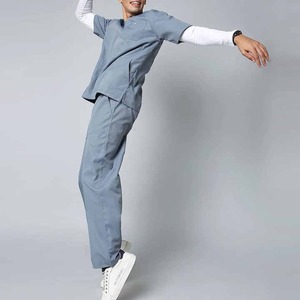 Conjuntos de Uniformes Médicos de Alta Calidad, 100% Algodón, Transpirables, Cómodos, Ligeros, Último Diseño, Bajo Precio, Nueva Llegada, Venta al Por Mayor, OEM - Product Image 4
