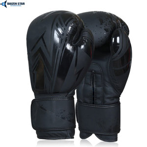 Gants de boxe en cuir PU OEM, gants d'entraînement absorbant les chocs pour la boxe, le MMA et la remise en forme - Product Image 5