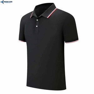 เสื้อโปโลผ้าฝ้ายขายส่ง ออกแบบเองได้ เสื้อโปโลเรียบง่าย แขนสั้นสำหรับผู้ชาย ผู้ผลิตแบบ OEM ODM - Product Image 5