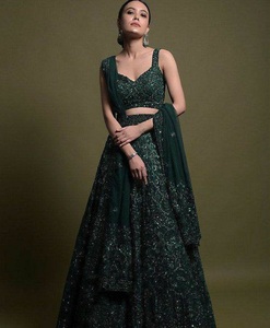 Indian Traditional Wedding Wear Lehenga Choli Beautifully Designed in Sequins Work for Special Occasion and Function for Women - Product Image 1
