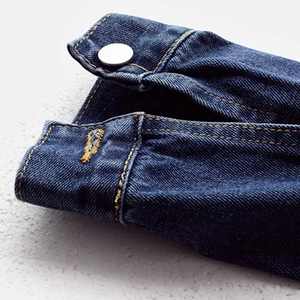 Women Fashion <b>Denim</b> Jacket Casual Streetwear Outerwear Custom Design Oversized Jean <b>Coat</b> For Daily Wear - Product Image 4