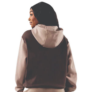 Sweat-shirts d'hiver personnalisés 100 % coton pour streetwear, avec logo brodé, sérigraphie, teinture unie, tissu français, couleur unie - Product Image 5