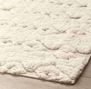 Tapis de style bohème de luxe, tapis texturé neutre, tapis à boucles coupées, motif géométrique moderne, tapis décoratif pour salon et chambre à coucher - Product Image 1