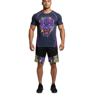 T-shirts respirants pour hommes en coton léger, col rond, manches courtes, fabricant et fournisseur pour commandes en gros OEM - Product Image 1