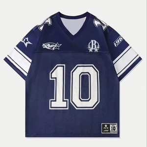เสื้อยืดคอกว้างผู้ชายแบบขายส่ง OEM ผ้าโพลีเอสเตอร์ 100% พิมพ์ลายโลโก้ด้านหน้า แขนกุด ทรงปกติ เป็นมิตรกับสิ่งแวดล้อม ปรับแต่งได้ - Product Image 1