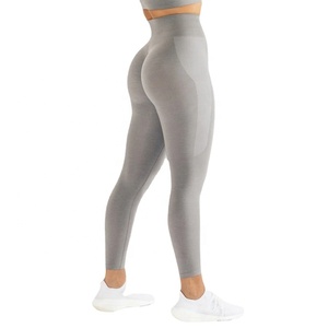 2024 nuevo estilo mallas deportivas sin costuras pantalones de Fitness mallas de compresión de barriga de cintura alta para mujeres - Product Image 1