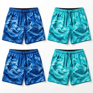 Shorts de sport pour hommes avec motif en nid d'abeille Cyberpunk, sublimation graphique, pour l'entraînement au basketball - Product Image 6
