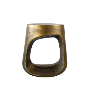 Mesa Auxiliar de Metal con Acabado Dorado de Lujo, Mueble de Acento Sofisticado para Decoración Contemporánea del Hogar, Suites de Hotel, Restaurantes y Oficinas - Product Image 5