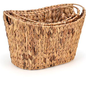 Panier en jacinthe d'eau S/3 - Product Image 4