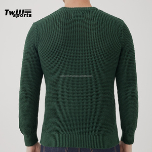 Suéter de Punto Casual para Hombre, Cuello Redondo, Transpirable, Manga Larga, Logotipo Frontal, 100% Fibra de Bambú, Oferta Especial Invierno 2026 - Product Image 2