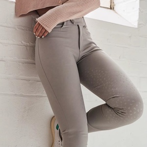 Pantalones de Montar a Caballo Profesionales para Mujer, Diseño Western, Ajustados, Duraderos, de Nailon y Spandex, Accesorios para Equitación - Product Image 1