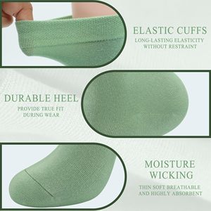 Custom Cotton Crew <b>Socks</b> for Men Free Design & Sample Available OEM Service Colorful Logo - Product Image 5