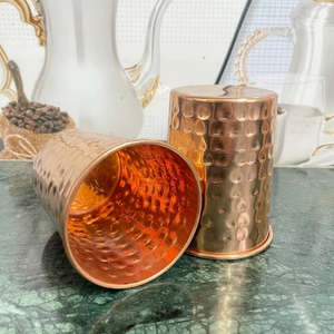 Vasos de cobre al por mayor, proveedor directo de fábrica, exportación, artículos para bebidas reutilizables y duraderos - Product Image 1