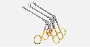 Ensemble de 3 pinces auriculaires manuelles Hartman, instruments chirurgicaux ORL pour la chirurgie de l'oreille, Numisma International, neuf - Product Image 3