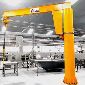 Grúa de Brazo Articulado de Alta Resistencia Montada en Pilar para Sistema de Elevación de Materiales en Fábricas Industriales y Talleres - Product Image 1