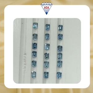 Aigue-marine naturelle bleu marine 5A de haute qualité, pierre précieuse en forme de cœur, cristal clair loupeable pour collier, bijoux, vente en gros, OEM - Product Image 6