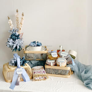 Cesta de Almacenamiento de Bambú Hecha a Mano Sisu - Diseño Ecológico Flexible, Estilo Simple, Uso Multiusos, Forma Circular, Tamaño Pequeño S - Product Image 1