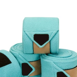 Bandage en polaire premium pour chevaux, pour la protection et le confort des jambes, antidérapant, bandages de polo pour chevaux durables, bandages de polo pour chevaux OEM - Product Image 4