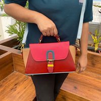 Sac en cuir fait main sac à main en cuir recyclé pour femmes Western cuir coloré petit sac à bandoulière sac à bandoulière sacs à bandoulière