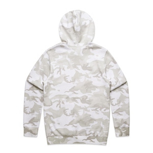 Sudadera con Capucha para Hombre, Estampado de Camuflaje, Corte Regular, Felpa Francesa, Estilo Casual Otoñal - Product Image 3