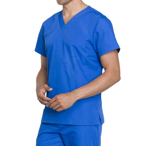 Ensemble de vêtements d'infirmière en tissu léger et respirant, deux pièces, confortable pour l'hôpital, utilisation durable - Product Image 4