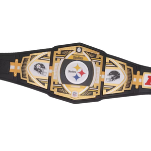 Pittsburgh Steelers Championship Belt Customizable Football Wrestling Belt High Quality Collectible Sports Title Belt for Fans - Product Image 2