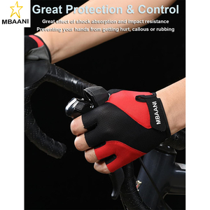 Gants de cyclisme pour hommes et femmes, gants de vélo pour hommes, gants de VTT rembourrés, accessoires de vélo - Product Image 2