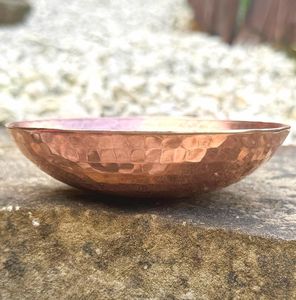 ชามทองแดงตีลายขนาดใหญ่สำหรับแช่เท้า ทำด้วยมือ ทนความร้อน ปลอดสาร BPA เป็นมิตรกับสิ่งแวดล้อม ทนทาน ทันสมัย เหมาะสำหรับงานปาร์ตี้ - Product Image 3