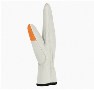 MUBASHAR PRO GRIP INTERNATIONAL Durable Grain Leather <b>Rigger</b> <b>Gloves</b> Reinforced Cuff Enhanced Grip Heat Resistant Anti-Slip - Product Image 4