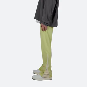 Pantalon évasé en cuir élégant pour homme - Pantalon pattes d'éléphant de haute qualité pour un style tendance et décontracté - Product Image 3