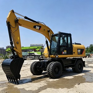 Ready Stock 16 Ton Wheeled Excavator M317D2 Construction Machine Roadwork Utility Trenching Fast Site Operations High Engine - Product Image 1