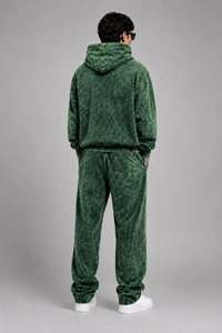 100% Pure Cotton New Customized Men Acid Wash Fleece <b>Tracksuit</b> Heavyweight OEM Service Low MOQ Custom Logo New Men <b>Tracksuit</b> - Product Image 5