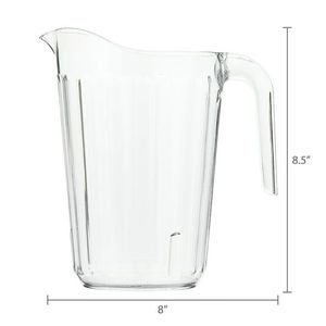 4er-Pack 60 Oz durchsichtiger stapelbarer Kunststoffkrug von Way to Celebrate - Product Image 4