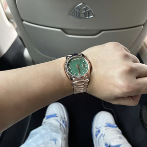 GS FC SK High Quality 904L Stainless Steel 40mm Diamond Water Resistant Sapphire Crystal Calendar Casual 3235 Mechanical <b>Watch</b> - Product Image 3