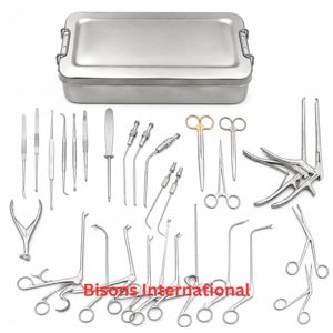 Ensemble d'instruments FESS complet pour la chirurgie endoscopique des sinus et l'orthopédie, certifié CE, de Bisons International - Product Image 1