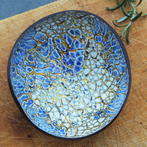 ชามเปลือกมะพร้าวธรรมชาติทำด้วยมือฝังไข่ชามตกแต่งด้วยความปลอดภัยของอาหารขายส่งจากเวียดนาม - Product Image 5