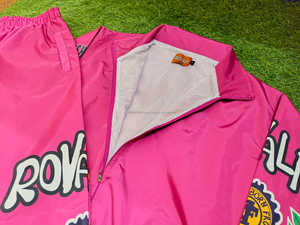 Chándal cortavientos de dos piezas de estilo callejero para hombre, etiqueta privada personalizada, sublimación de nailon impresa con tela de malla interior - Product Image 2