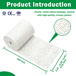 Suzhou Texnet Médical Plâtre Orthopédique <span class=keywords><strong>de</strong></span> <span class=keywords><strong>Paris</strong></span> Cast Bandage POP Bandage - Product Image 2