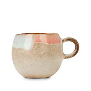 Elegante Taza de Café de Cerámica con Esmalte Reactivo, Perfil Alto, Agarre Cómodo, Diseño que Conserva el Calor para un Ritual Matutino Acogedor - Product Image 5