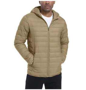Winter Unisex Hooded Puffer Down <b>Jacket</b> Slim Mid Length <b>Thick</b> Warm Simple Stylish Large Pockets Breathable Adults Puffer <b>Jackets</b> - Product Image 3