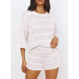 Traje de Baño de 2 Piezas Personalizado para Mujer, Tops de Manga Corta y Pantalones Cortos, Conjuntos de Playa - Product Image 4