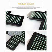 Enseigne LED néon pour pharmacie à faible production de chaleur, étanche IP65, personnalisée, logo 3D, pour extérieur, hôpitaux, publicité