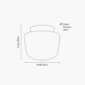 Panier de rangement cylindrique en jonc de mer bleu, fait main, vente en gros, écologique, fabriqué au Vietnam - Product Image 4