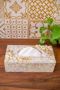 Boîte à mouchoirs en os incrusté 100% naturel avec couvercle, qualité supérieure, polie, faite à la main, taille personnalisée, en vente - Product Image 5
